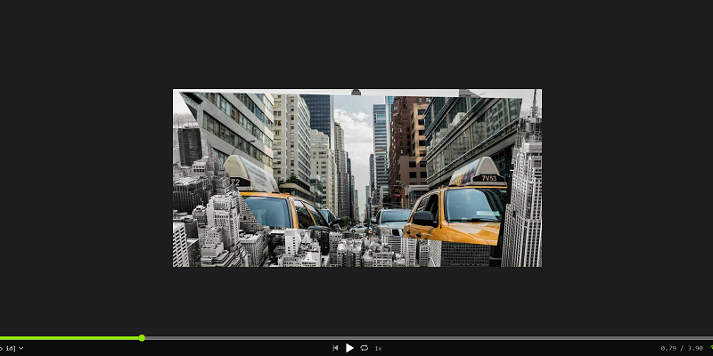 اسلایدر عکس با نوار کنترل